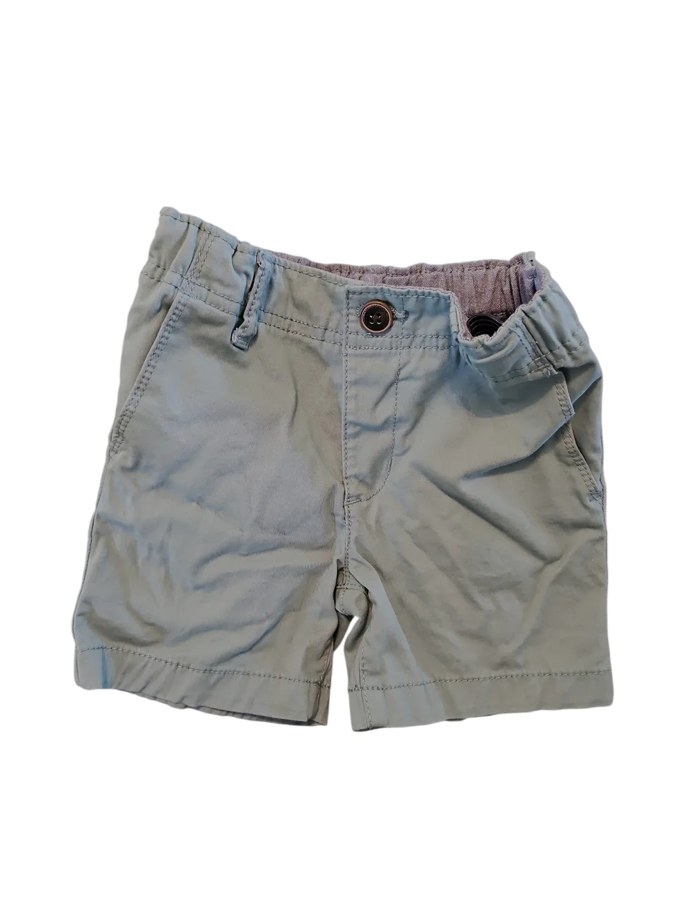 Kids Light Blue Green Casual Shorts size 3t Oshkosh Bgosh